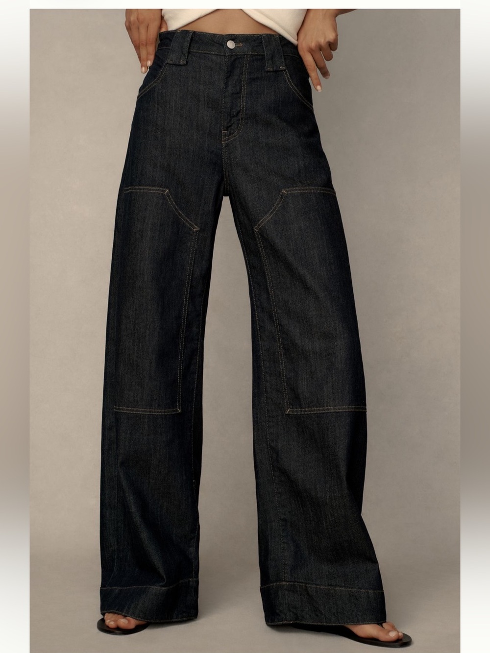 Anthropologie Myra Tapered Jeans by Pilcro: Puddle Edition